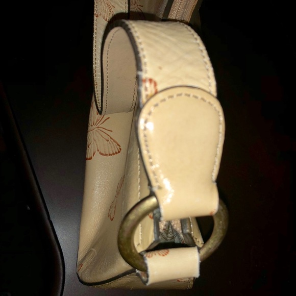 Valerie Stevens leather tooled butterfly Purse - Picture 2 of 8